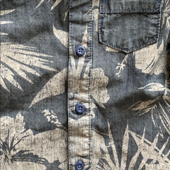 Blue Hawaiian Baby Boy’s Romper - Picture 3 of 6